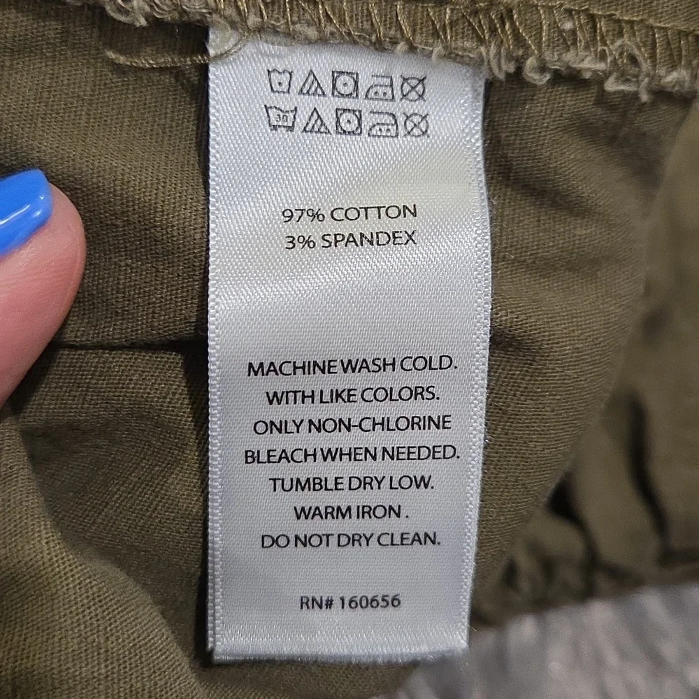 Rachel Zoe Olive Midi Cargo Skirt Size L! - Picture 3 of 8